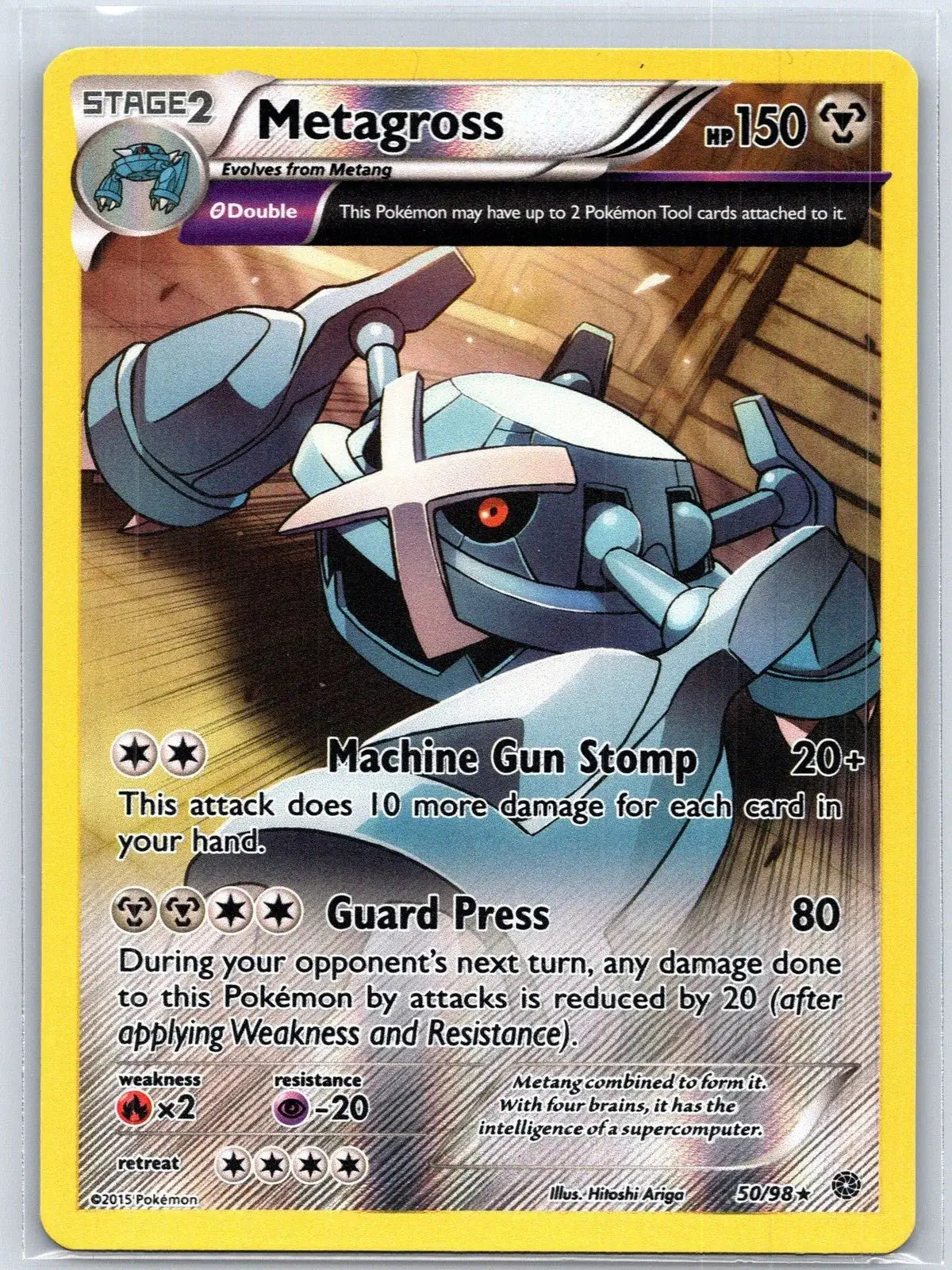 Metagross 50/98 Ancient Origins Pokemon NM - Mastercoins