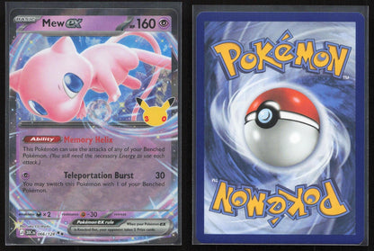 Mew ex 066/128 ME: 30th Celebration Double Rare NM - Mastercoins