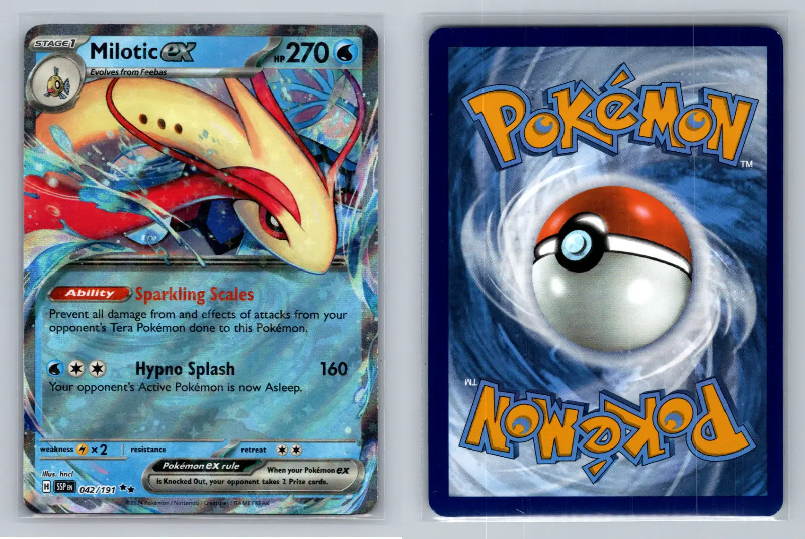 Milotic EX 042/191 - Surging Sparks Pokemon TCG - Mastercoins