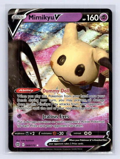 Mimikyu V 068/172 Brilliant Stars Pokemon NM - Mastercoins
