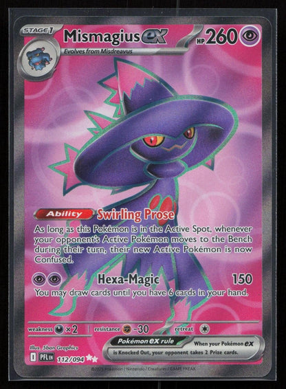 Mismagius ex 112/094 Phantasmal Flames Ultra Rare NM - Mastercoins