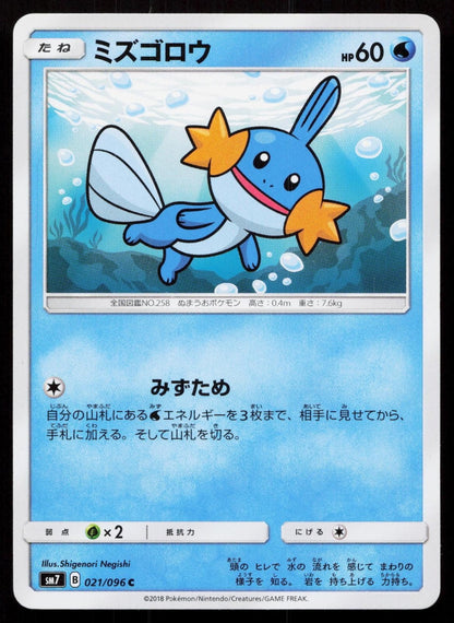 Mudkip 021/096 Sky Splitting Charisma Japanese - Mastercoins