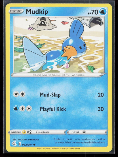 Mudkip 062/264 Fusion Strike NM - Mastercoins