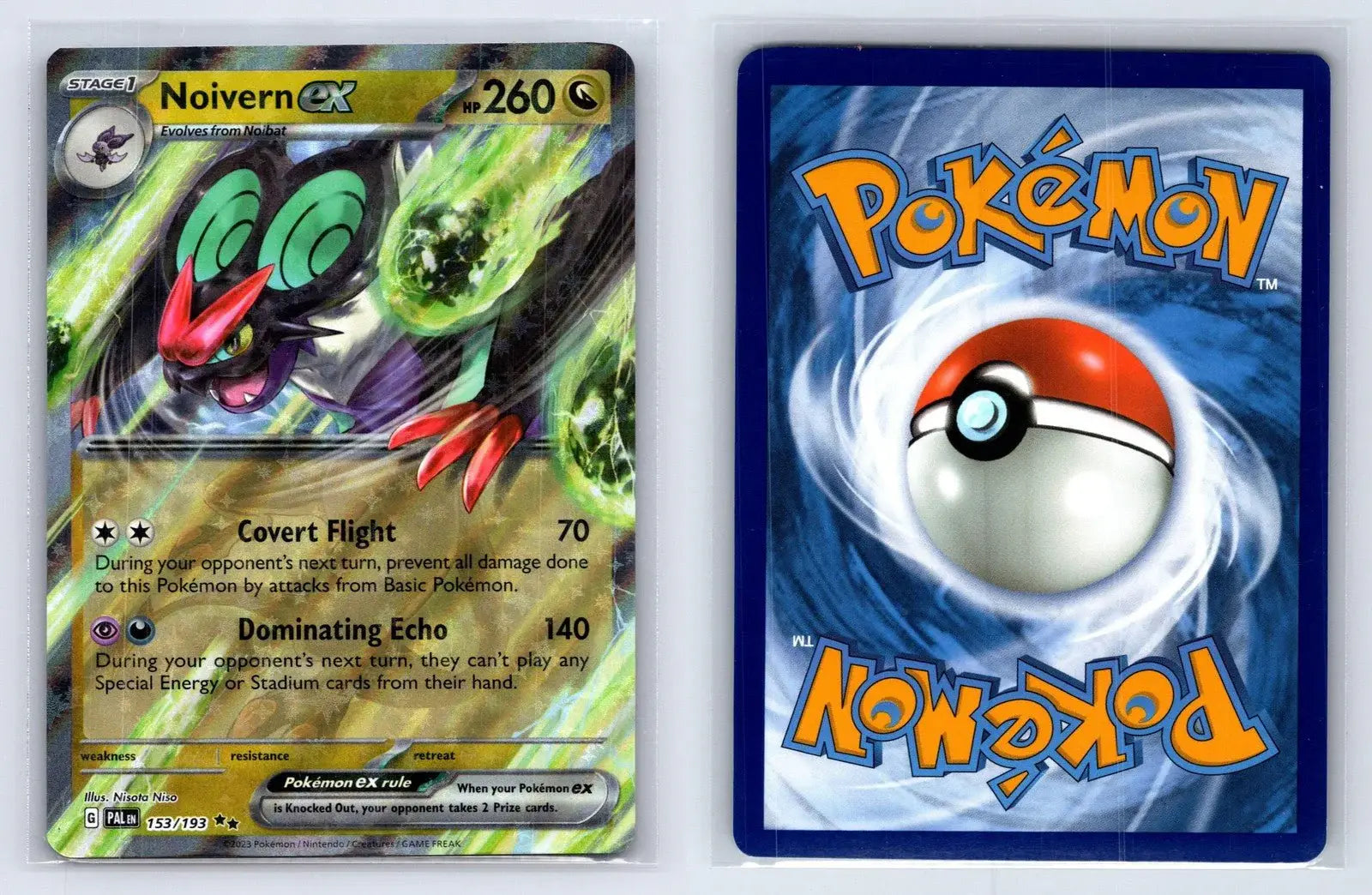 Noivern ex 153/193 Paldea Evolved Pokemon NM - Mastercoins