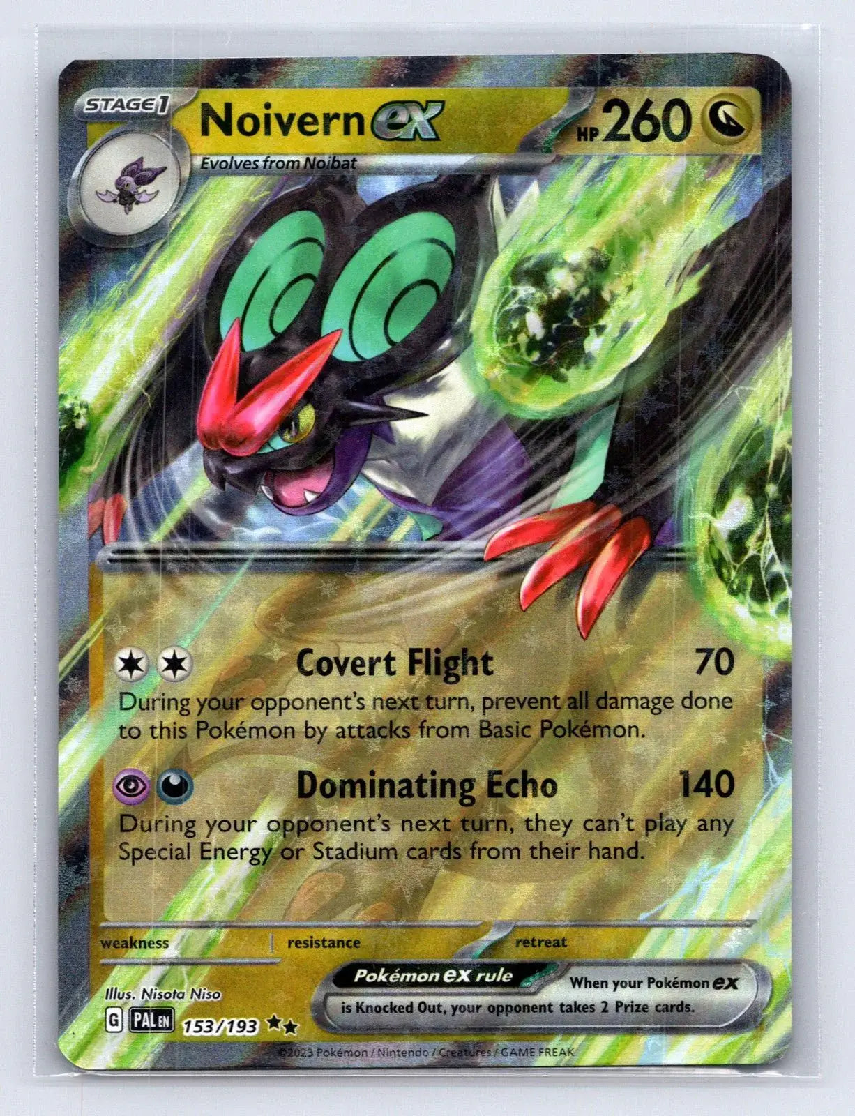 Noivern ex 153/193 Paldea Evolved Pokemon NM - Mastercoins