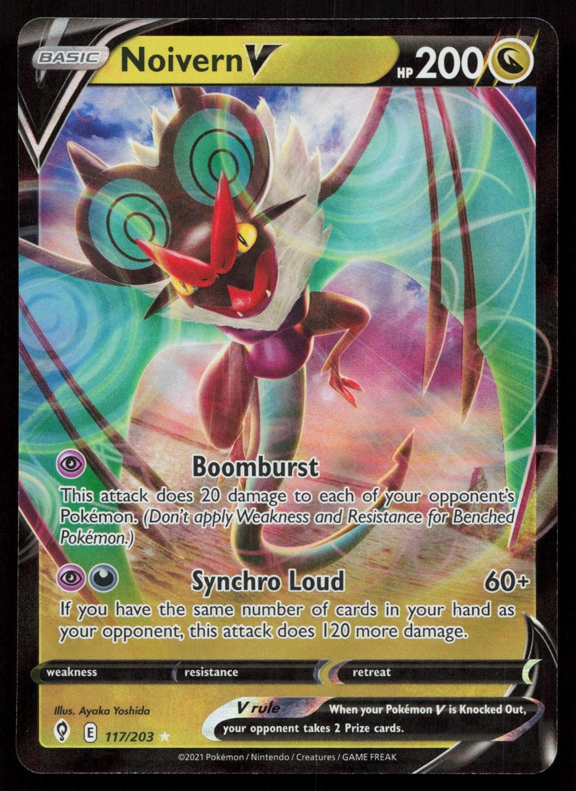 NOIVERN V 117/203 EVOLVING SKIES NM - Mastercoins