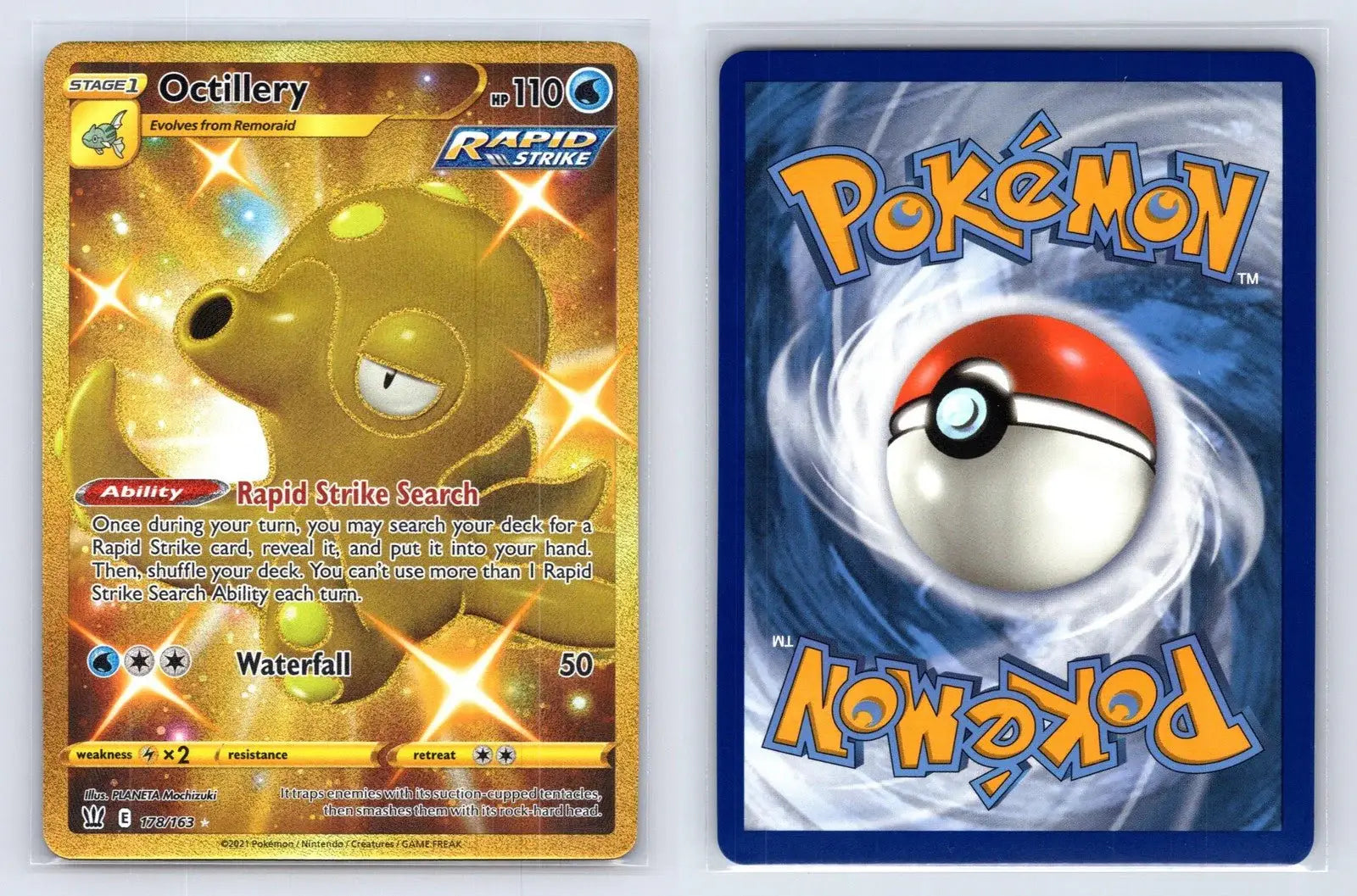 Octillery 178/163 Battle Styles Pokemon NM - Mastercoins