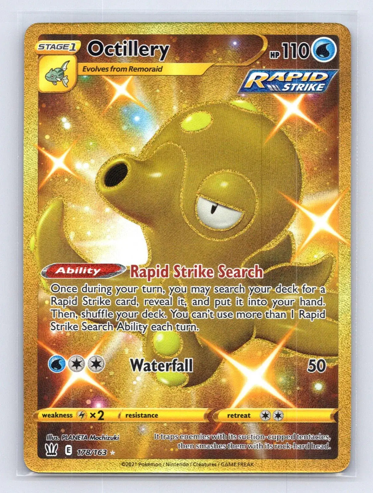 Octillery 178/163 Battle Styles Pokemon NM - Mastercoins