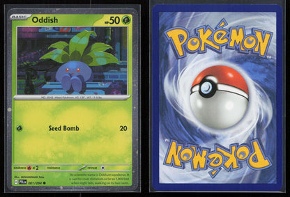 Oddish 001/094 Phantasmal Flames Common NM - Mastercoins