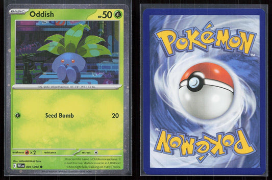ODDISH 001/094 PHANTASMAL FLAMES NM - Mastercoins