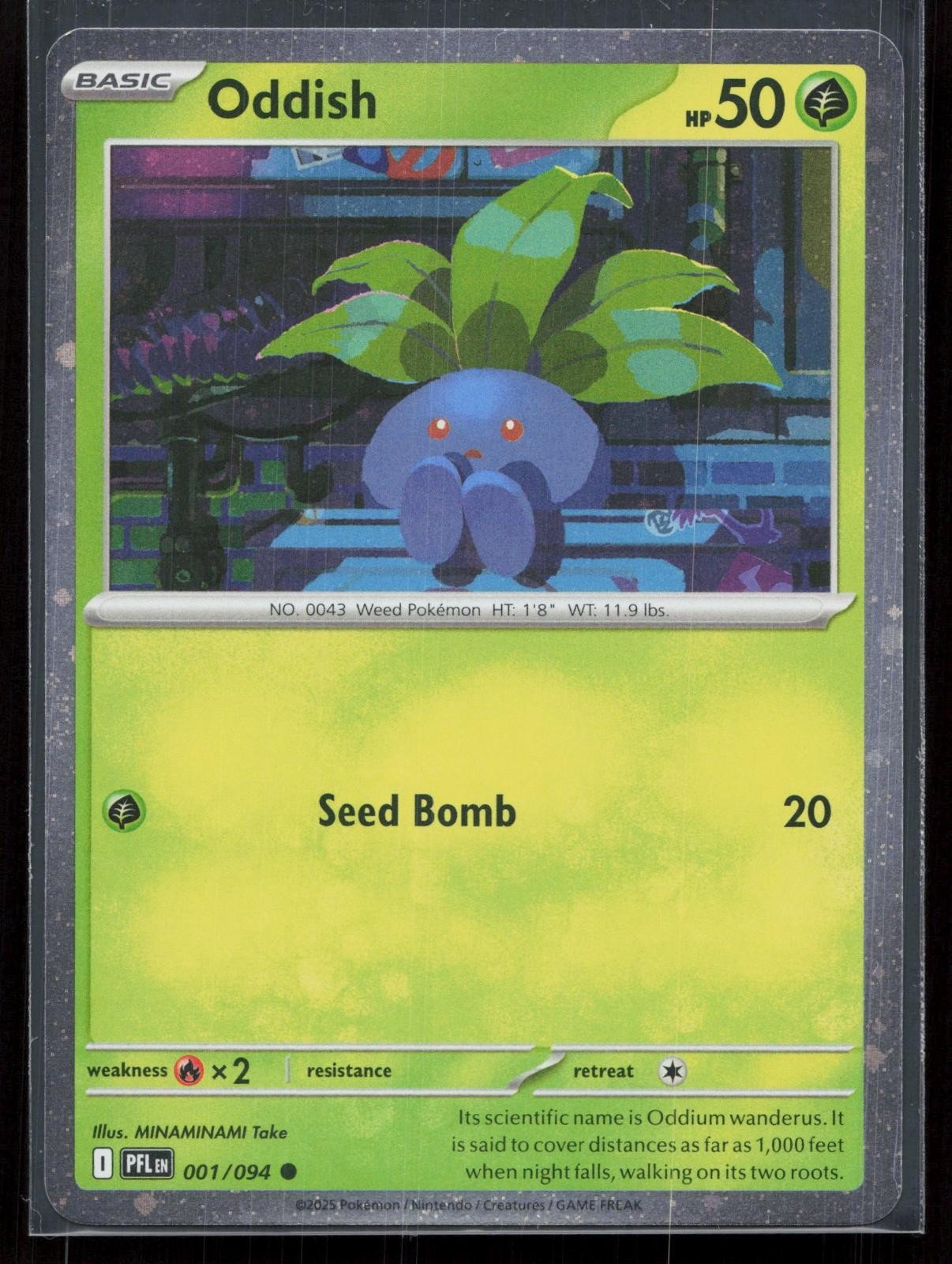 ODDISH 001/094 PHANTASMAL FLAMES NM - Mastercoins
