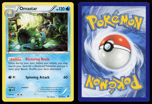 OMASTAR 18/124 FATES COLLIDE NM - Mastercoins