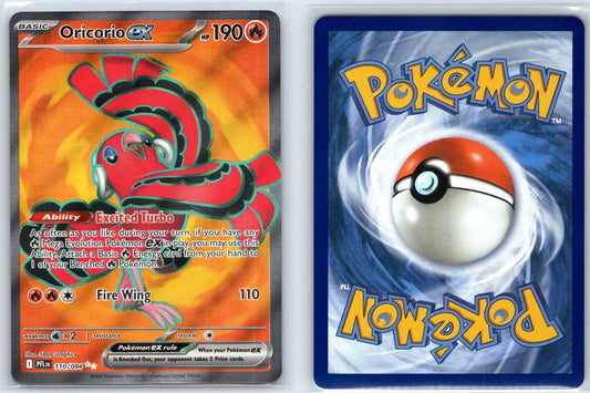 Oricorio ex 110/094 Phantasmal Flames Pokemon NM - Mastercoins