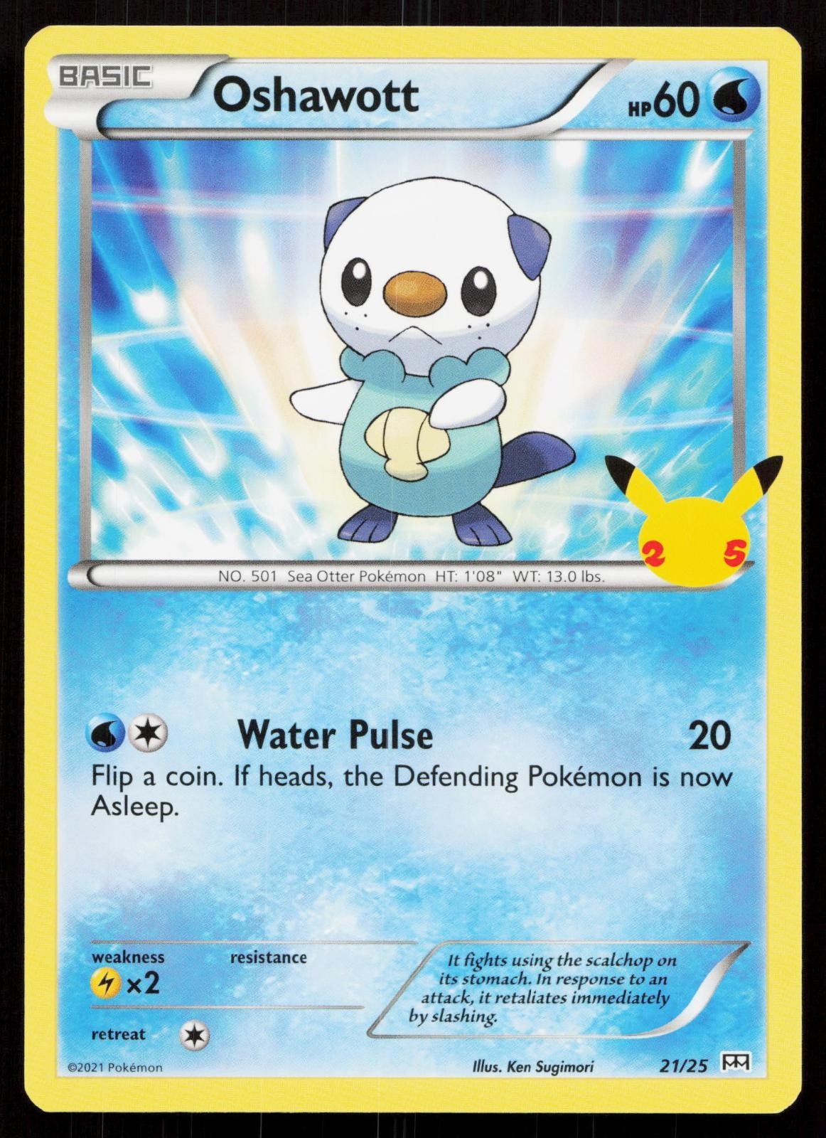 OSHAWOTT 021/025 MCDONALD'S 25TH ANNIVERSARY PROMOS NM - Mastercoins