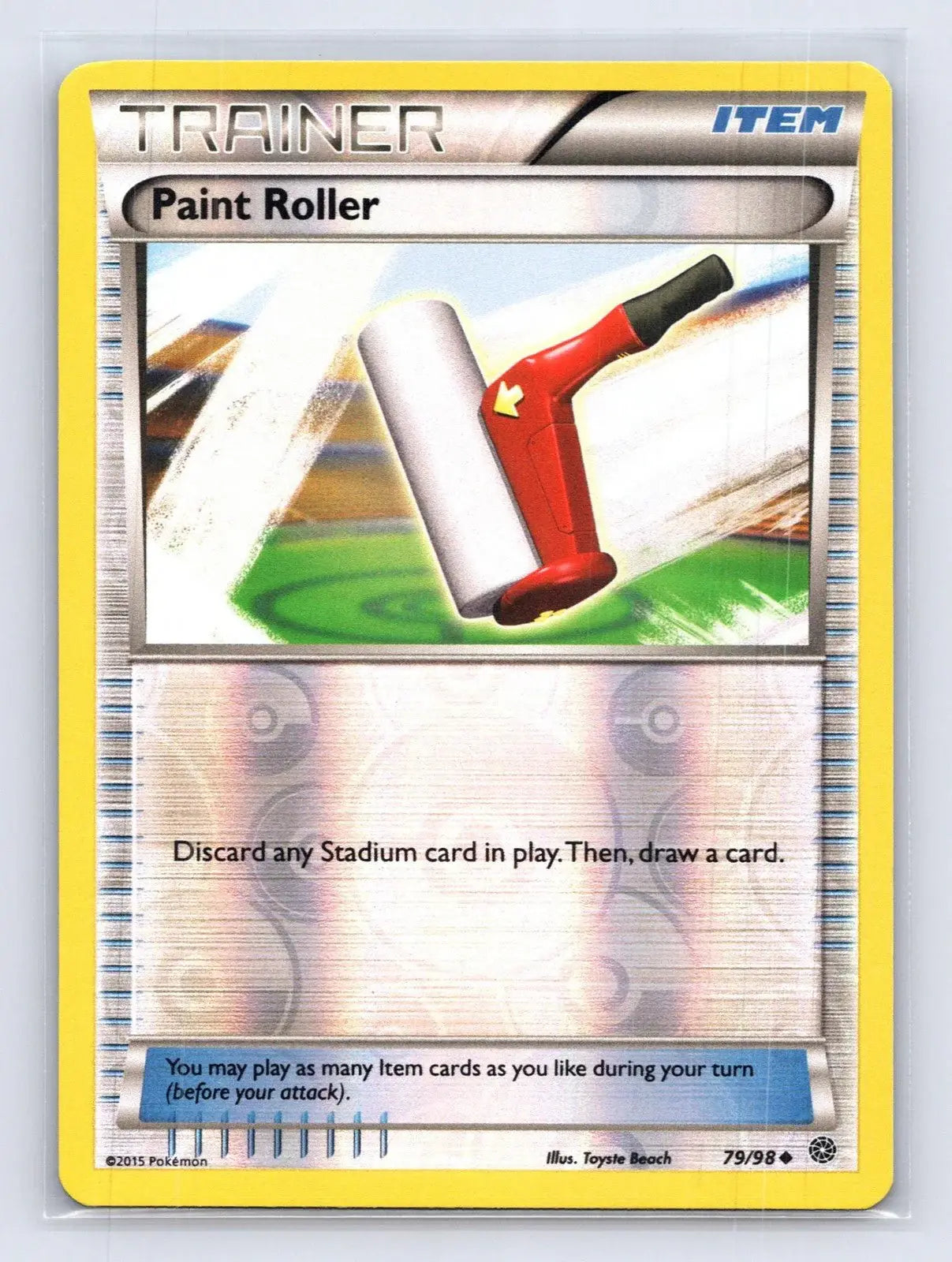 Paint Roller 79/98 Ancient Origins Pokemon NM - Mastercoins