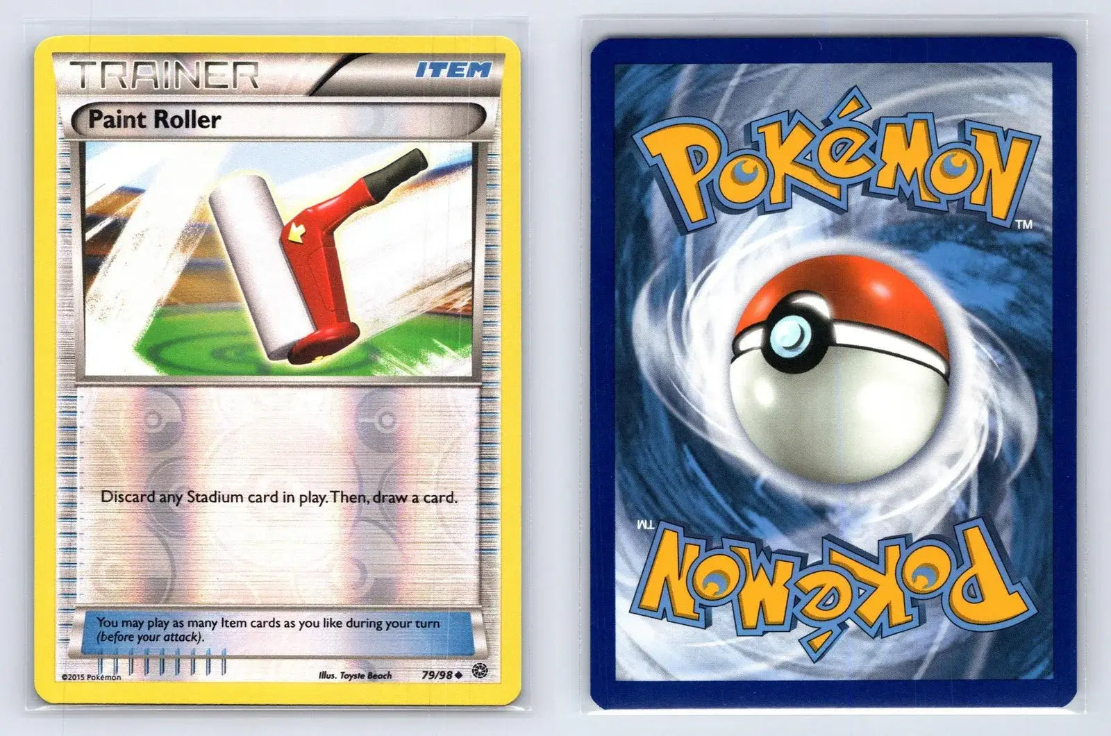 Paint Roller 79/98 Ancient Origins Pokemon NM - Mastercoins