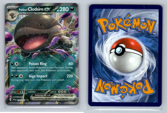 Paldean Clodsire ex 094/159 - Double Rare - Journey Together - Mastercoins