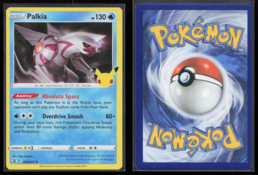 PALKIA 004/025 CELEBRATIONS NM - Mastercoins