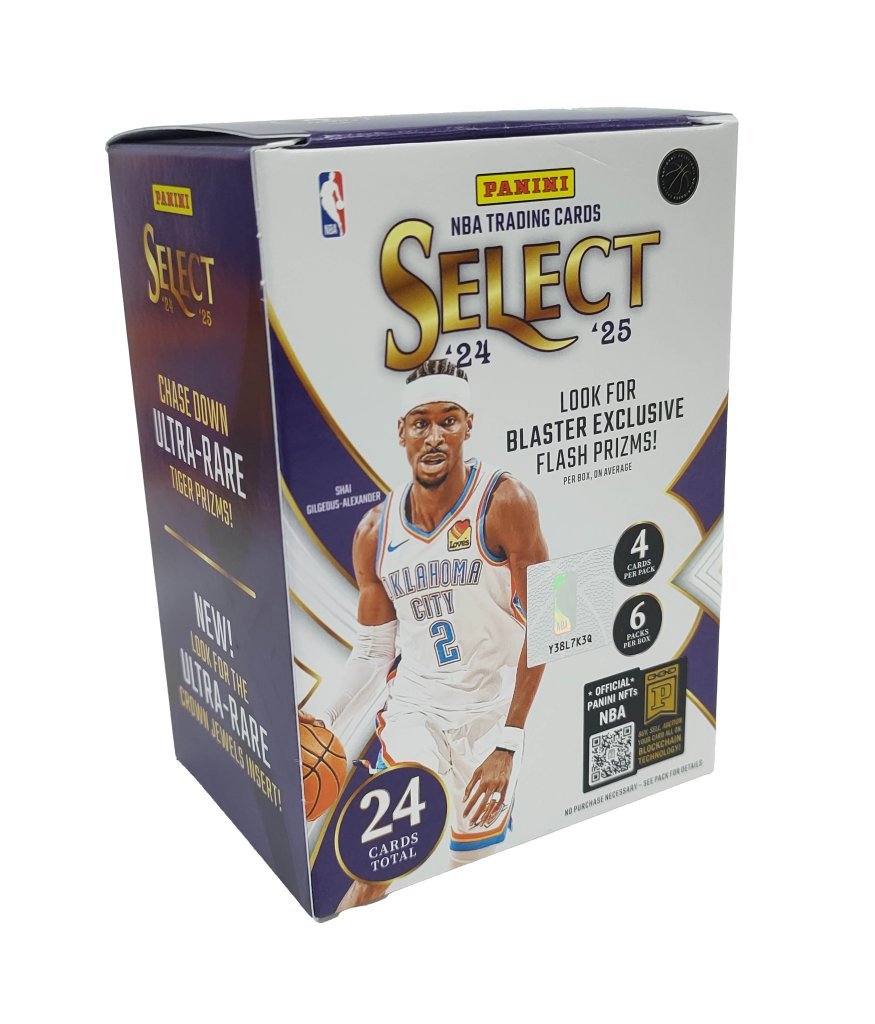 Panini 2025 Select NBA Basketball Blaster - Mastercoins