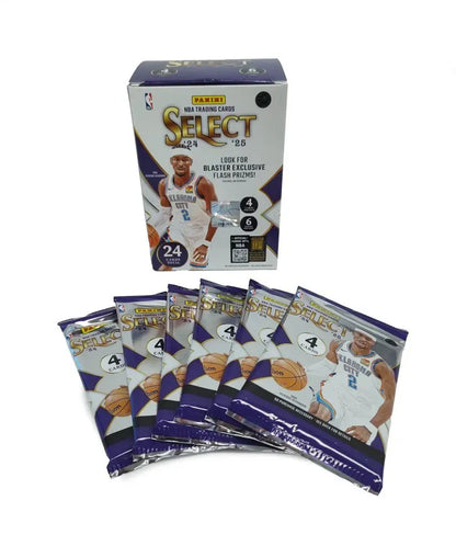 Panini 2025 Select NBA Basketball Blaster - Mastercoins