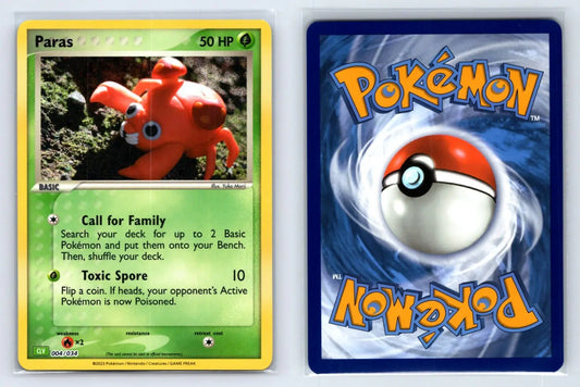Paras 004/034 TCG Classic Venusaur Pokemon Near Mint - Mastercoins