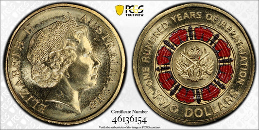 PCGS MS67 2019 $2 100 Years of Repatriation - Mastercoins