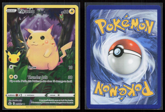 PIKACHU 005/025 CELEBRATIONS DMG - Mastercoins