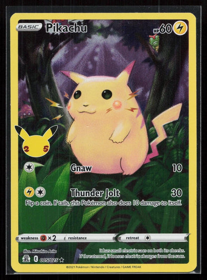PIKACHU 005/025 CELEBRATIONS DMG - Mastercoins