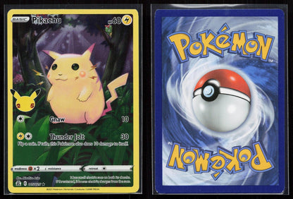 PIKACHU 005/025 CELEBRATIONS DMG - Mastercoins