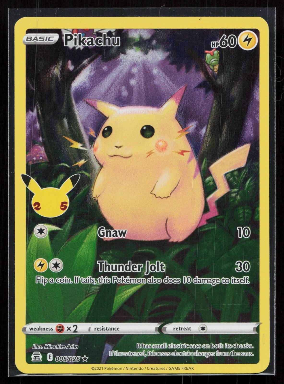 PIKACHU 005/025 CELEBRATIONS DMG - Mastercoins