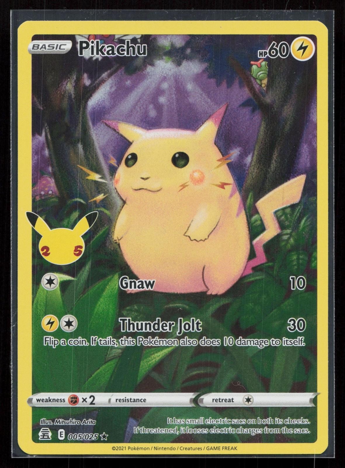 PIKACHU 005/025 CELEBRATIONS DMG - Mastercoins