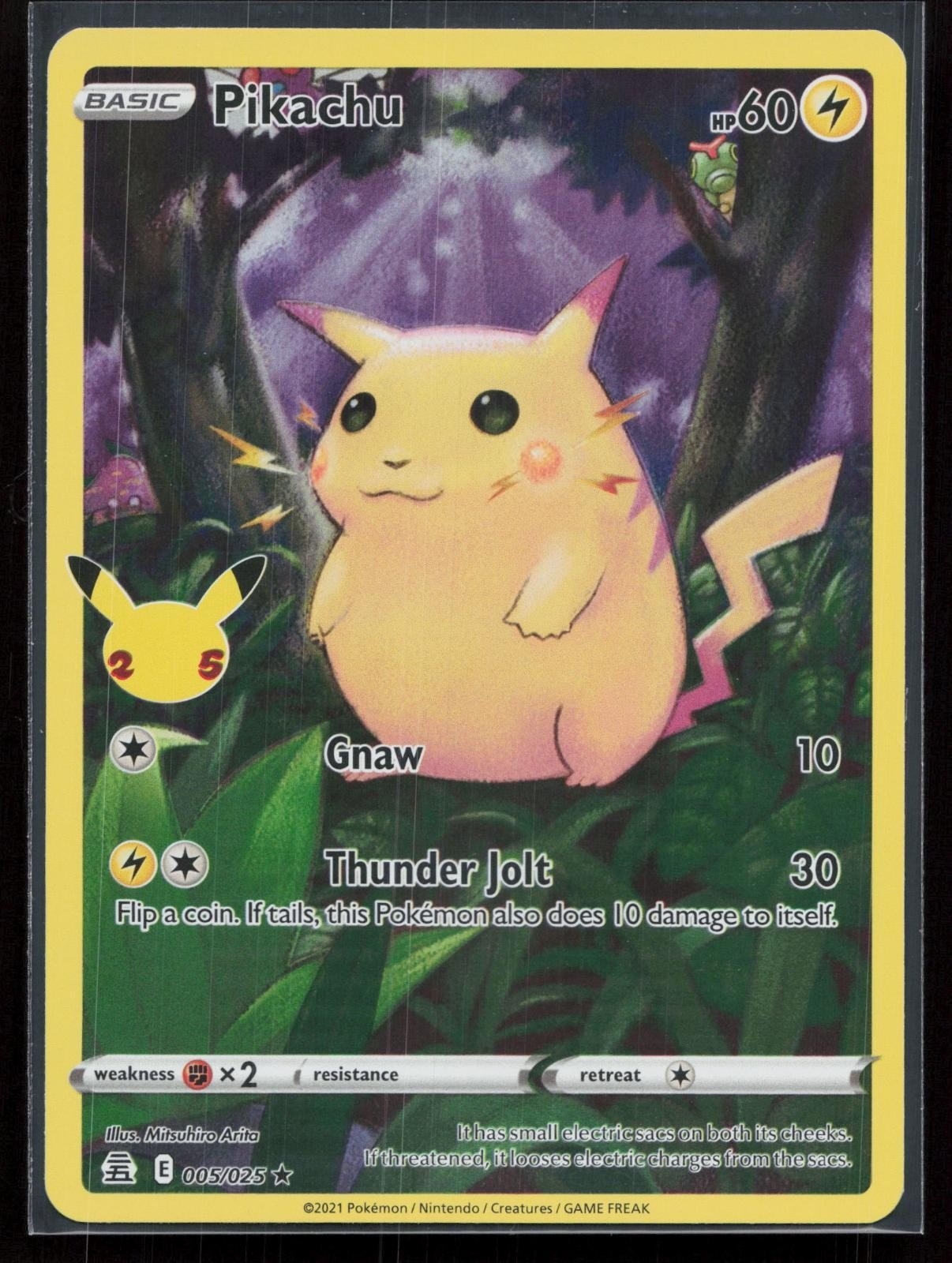 PIKACHU 005/025 CELEBRATIONS NM - Mastercoins