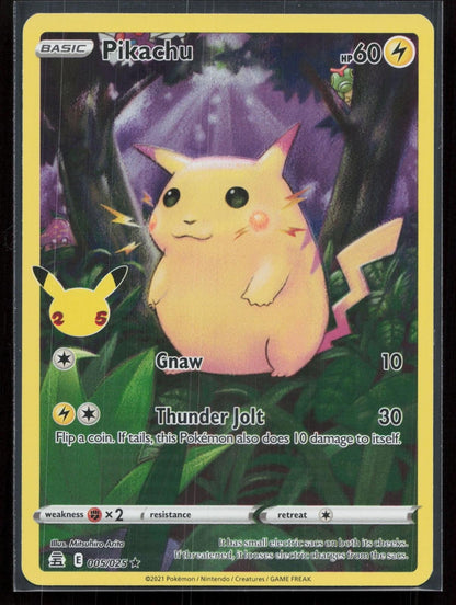 PIKACHU 005/025 CELEBRATIONS NM - Mastercoins