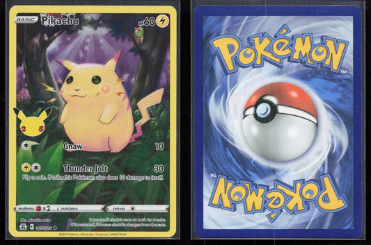 PIKACHU 005/025 CELEBRATIONS NM - Mastercoins