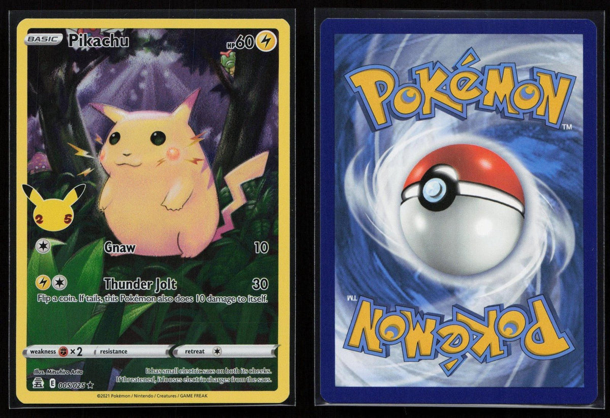 Pikachu 005/025 Celebrations Rare NM - Mastercoins