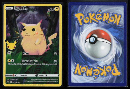 Pikachu 005/025 Celebrations Rare NM - Mastercoins
