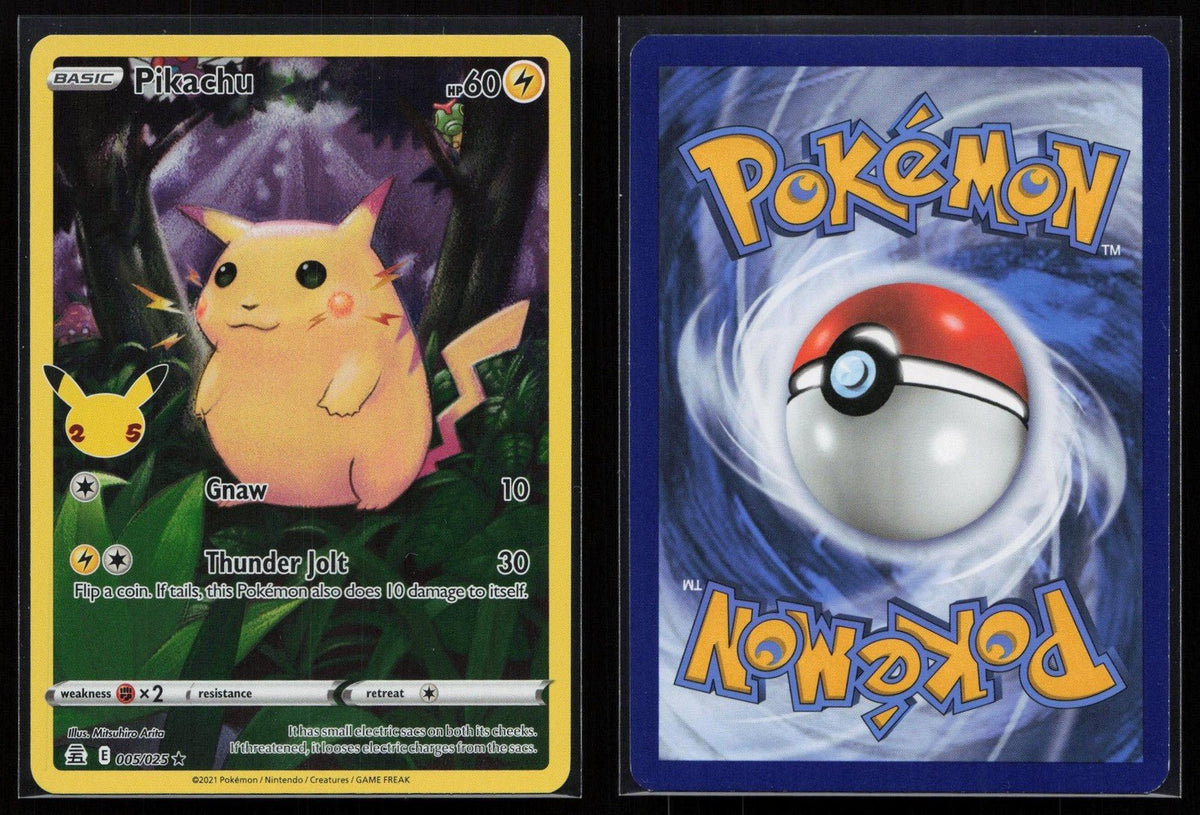 Pikachu 005/025 Celebrations Rare NM - Mastercoins