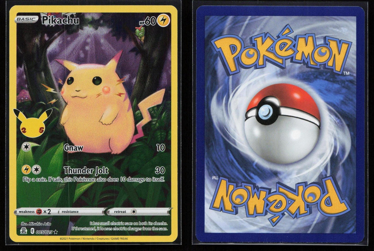Pikachu 005/025 Celebrations Rare NM - Mastercoins