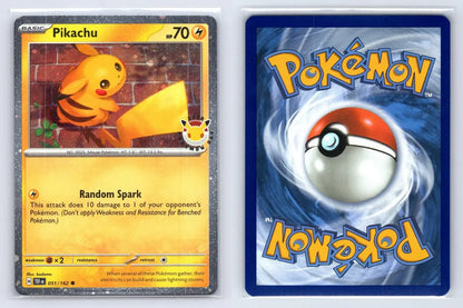 Pikachu 051/162 Stamped Pokemon Day 2026 Pokemon NM - Mastercoins