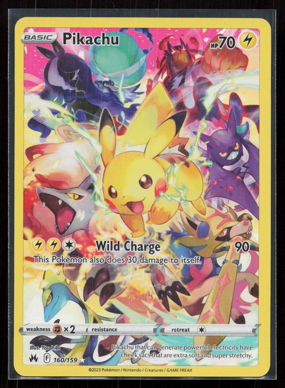 PIKACHU 160/159 CROWN ZENITH NM - Mastercoins
