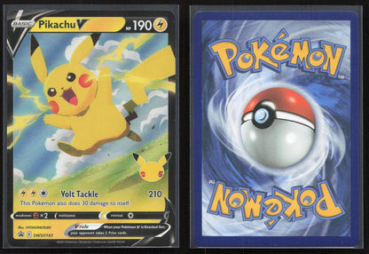 Pikachu V SWSH143 Sword & Shield Promo Promo NM - Mastercoins