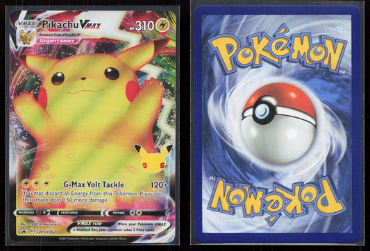 PIKACHU VMAX SWSH062 SWORD & SHIELD PROMO NM - Mastercoins