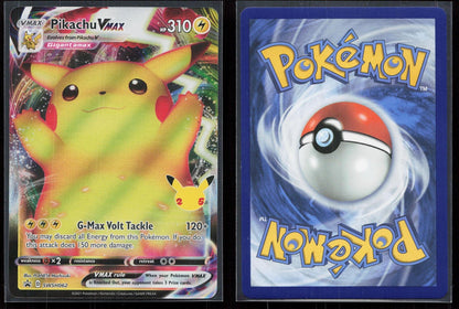 PIKACHU VMAX SWSH062 SWORD & SHIELD PROMO NM - Mastercoins