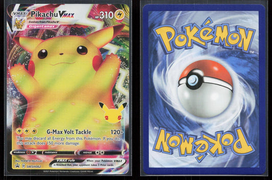 PIKACHU VMAX SWSH062 SWORD & SHIELD PROMO NM - Mastercoins