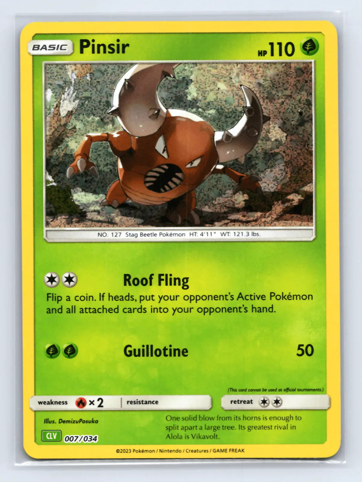 Pinsir 007/034 TCG Classic Venusaur Pokemon Near Mint - Mastercoins