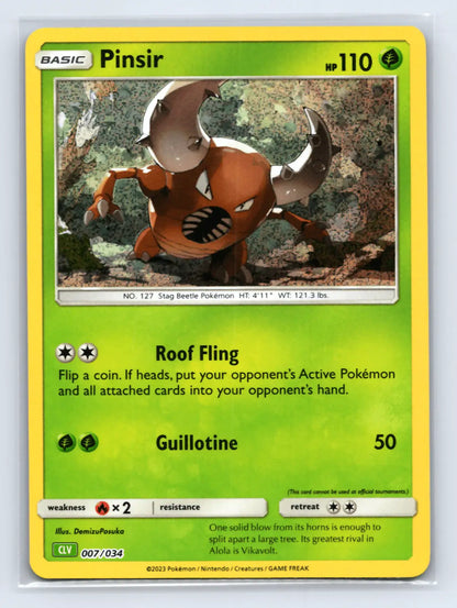 Pinsir 007/034 TCG Classic Venusaur Pokemon Near Mint - Mastercoins