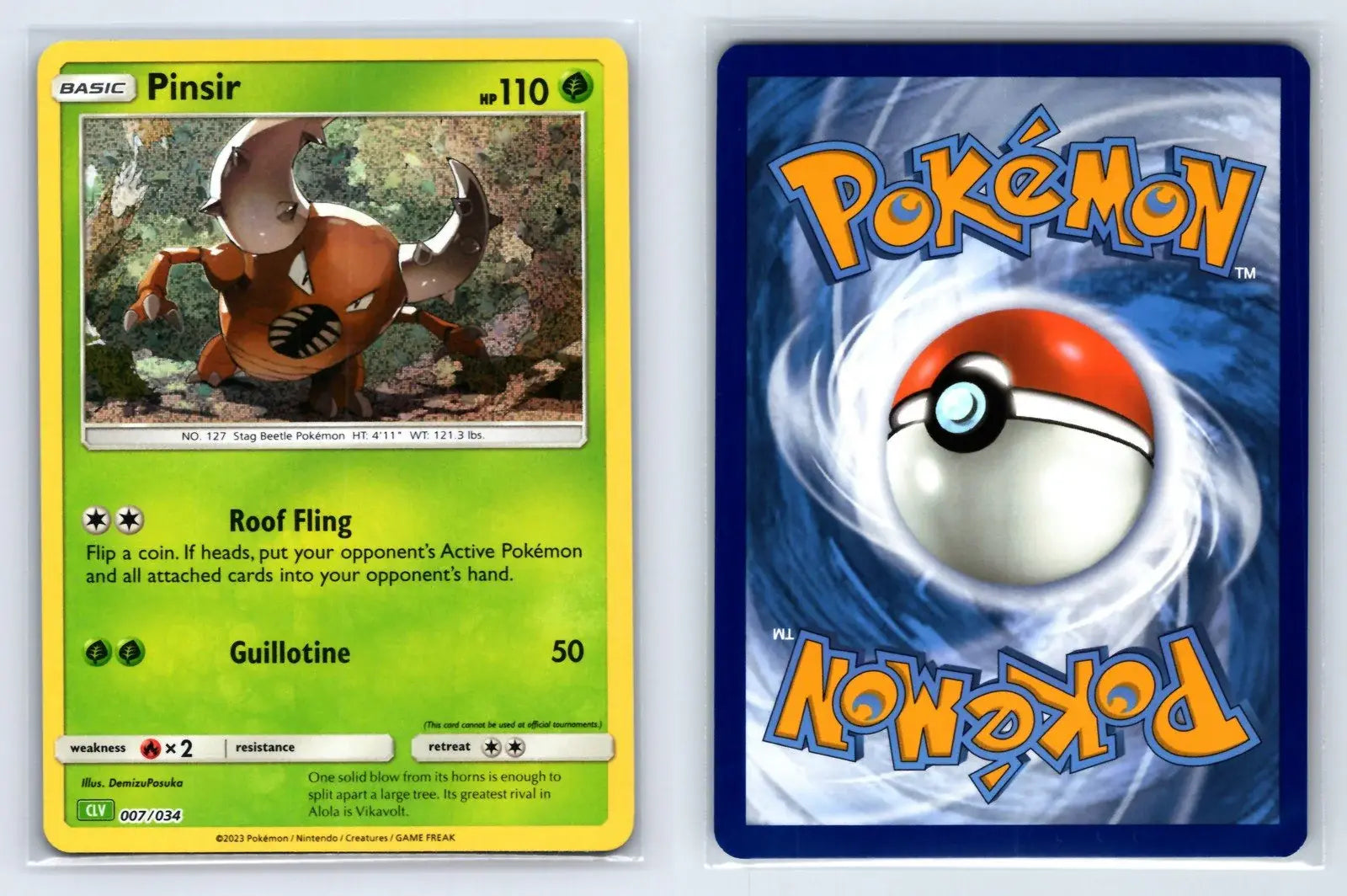 Pinsir 007/034 TCG Classic Venusaur Pokemon Near Mint - Mastercoins