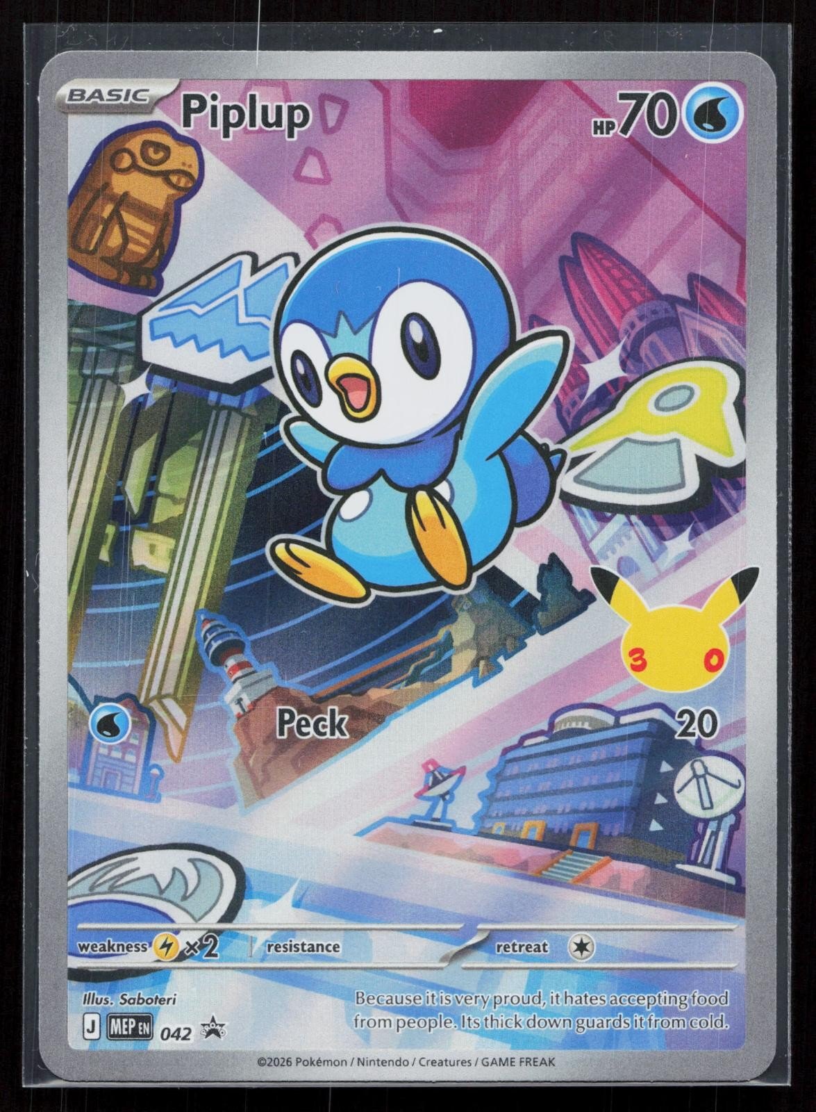 PIPLUP 042 ME: MEGA EVOLUTION PROMO NM - Mastercoins