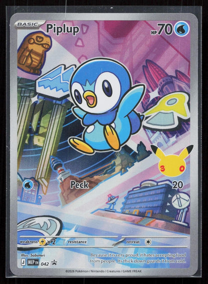 PIPLUP 042 ME: MEGA EVOLUTION PROMO NM - Mastercoins
