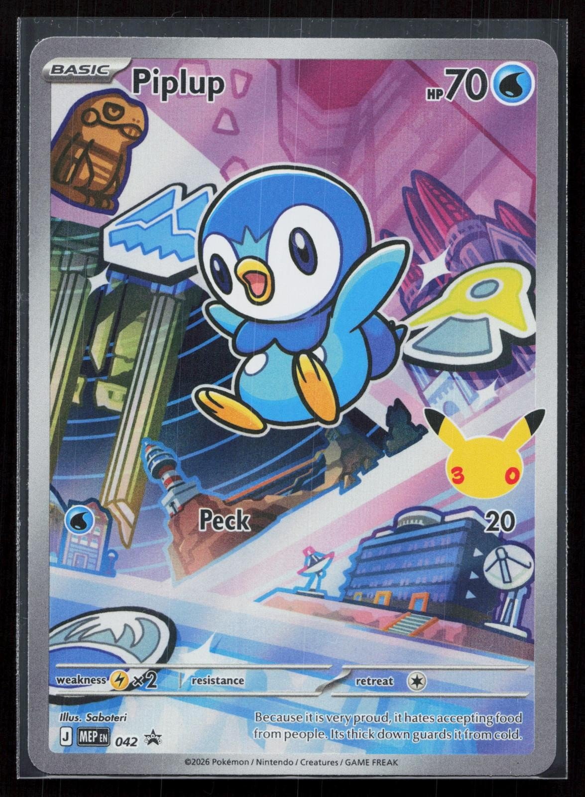 PIPLUP 042 ME: MEGA EVOLUTION PROMO NM - Mastercoins